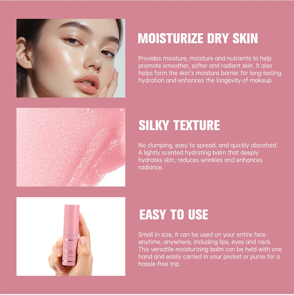 Wrinkle Bounce Multi Balm and Moisturizing Skin Stick for Daily Facial Care - 8