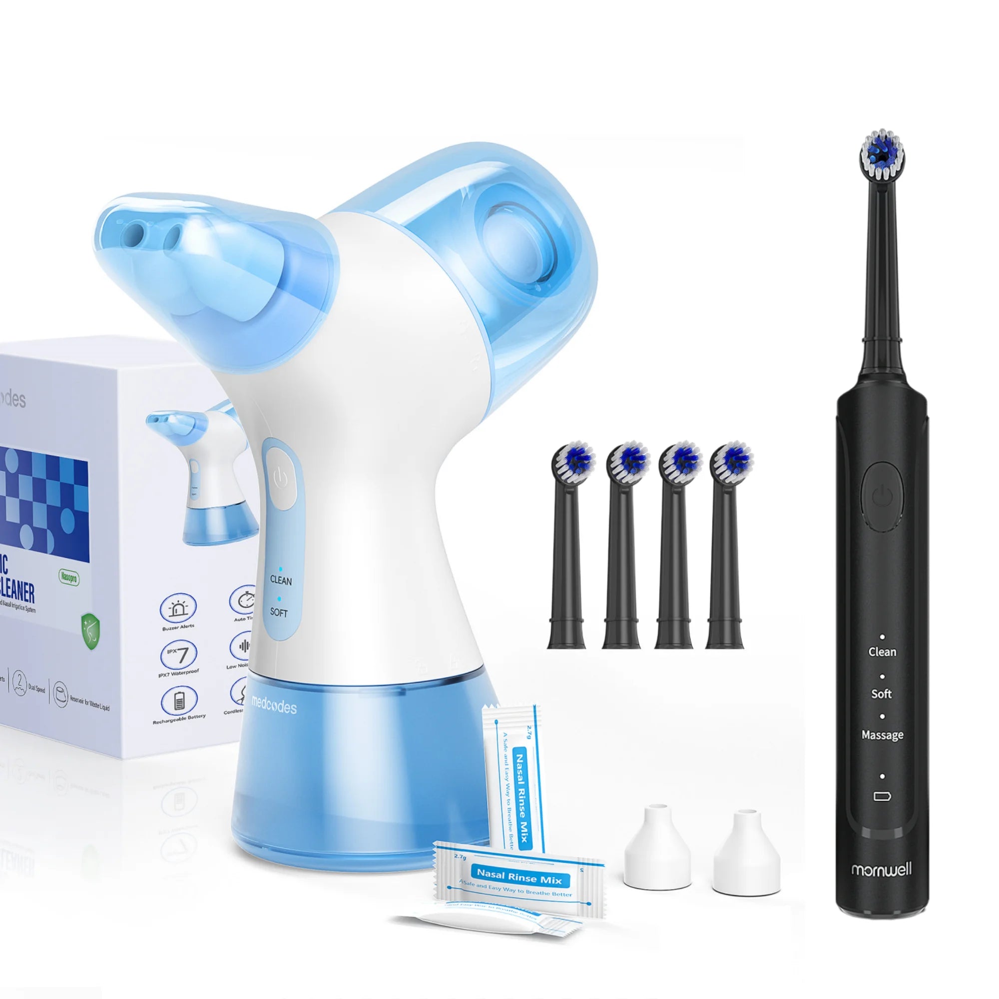 Nasal Irrigator and Sinus Rinse Machine for Daily Congestion Relief and Clear Breathing - 26