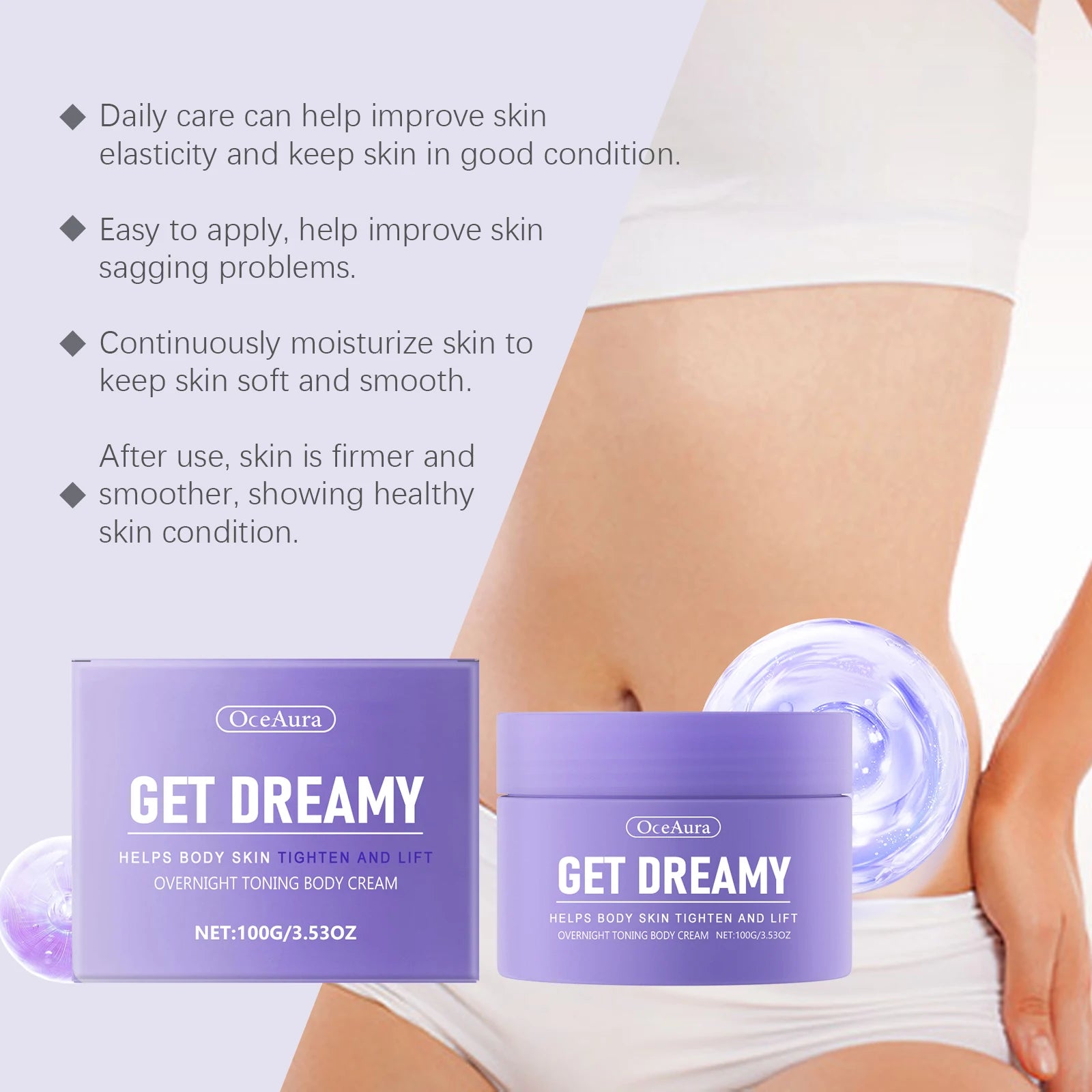 Firming Body Lotion and Toning Skin Cream for Restoring Elasticity and Moisture - 18