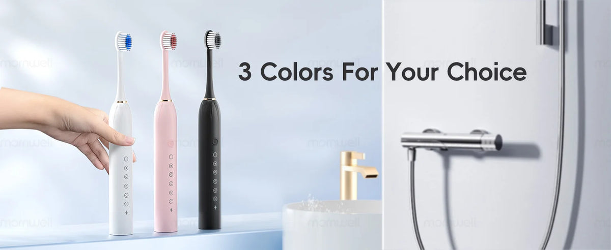 Sonic Electric Toothbrush and Rechargeable Oral Care Tool for Daily Cleaning