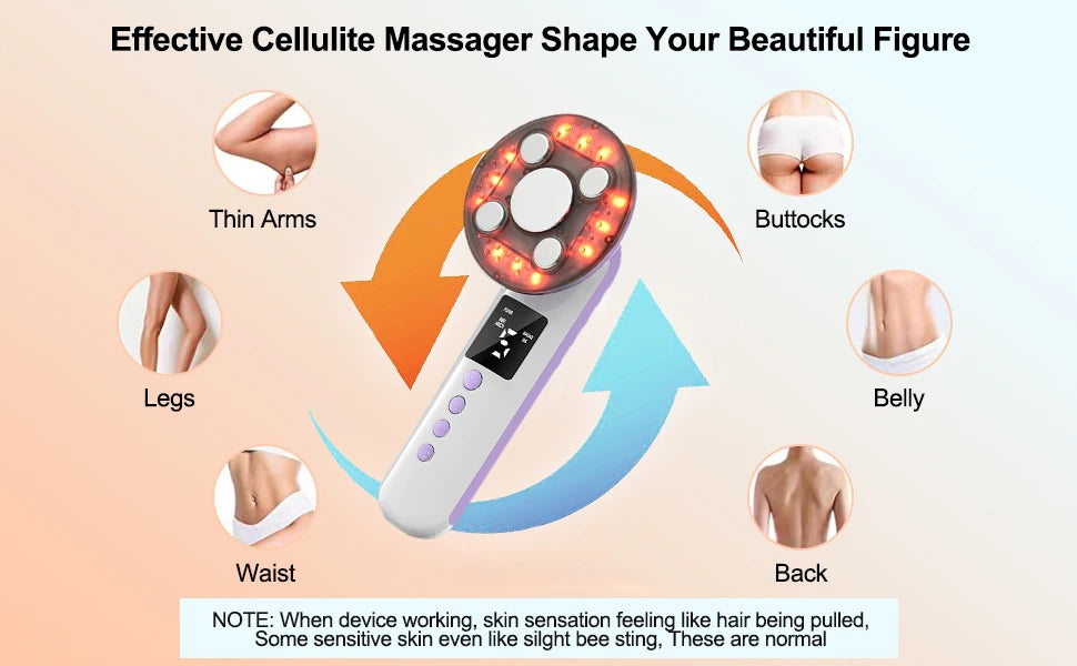Body Slimming Machine and Cellulite Remover for Home Body Sculpting Sessions - 9
