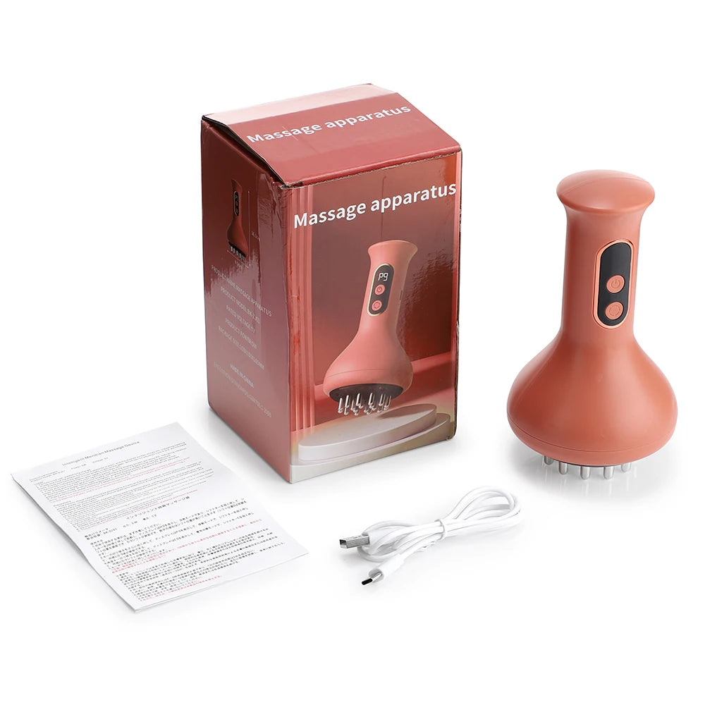 Electric Cupping Massager and Scraping Tool for Muscle Relaxation and Body Recovery - 28