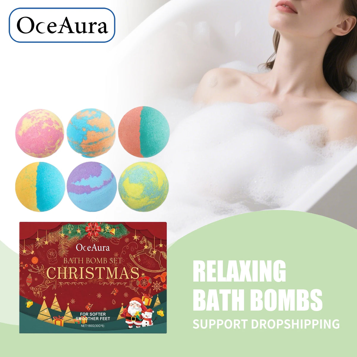 Childrens Bath Bombs and Scented Bath Balls for Relaxing Body and Mind