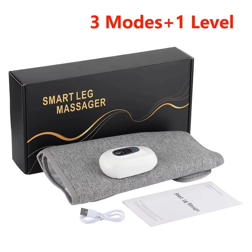 Air Compression Calf Massager and Leg Recovery Wrap for Sedentary Workers - 21
