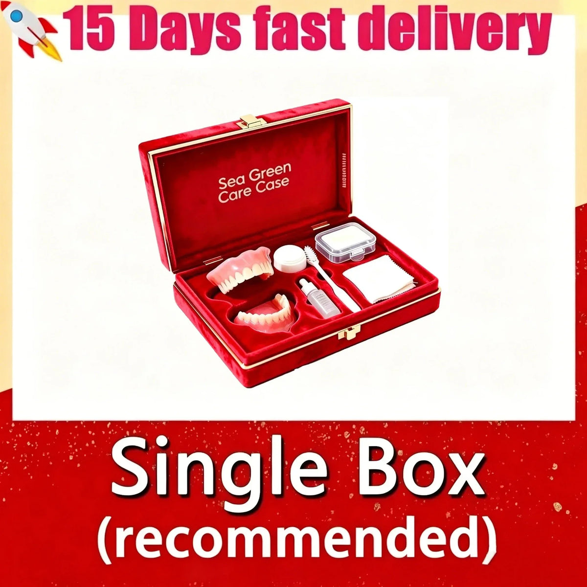 Full Mouth Silicone Dentures and False Teeth Set for Adults Seeking Comfort