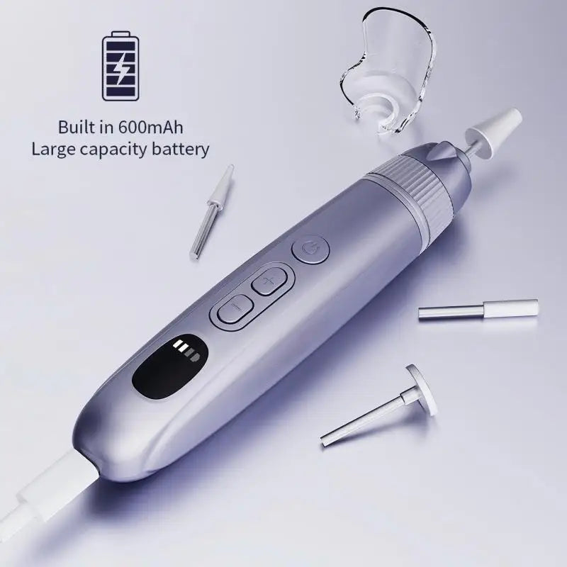 Electric Nail Drill and Manicure File Set for Salon Quality Home Nail Care