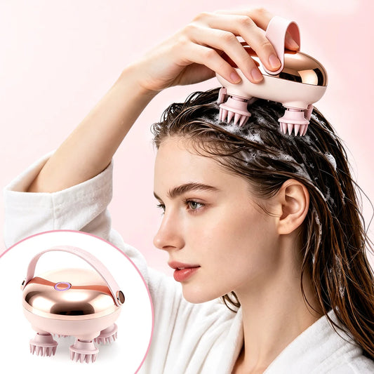 Electric Scalp Massager and Head Massage Tool for Daily Relaxation at Home