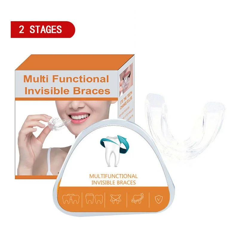 Dental Braces and Teeth Trainer Alignment Mouthpiece for Adult Orthodontic Correction