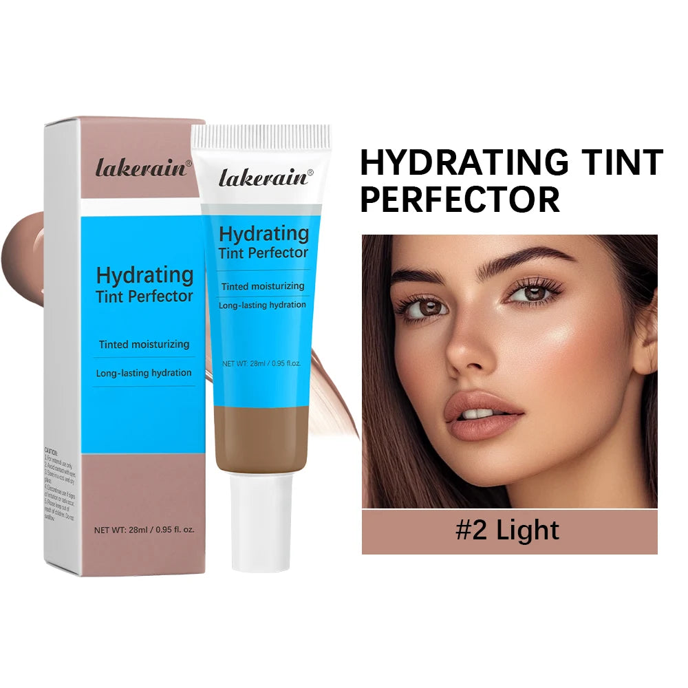 Hydrating Tinted Foundation and Moisturizing Concealer for Smooth Daily Makeup - 19