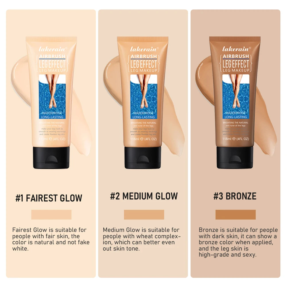 Leg Makeup and Body Foundation for Flawless Looking Skin and Vein Coverage