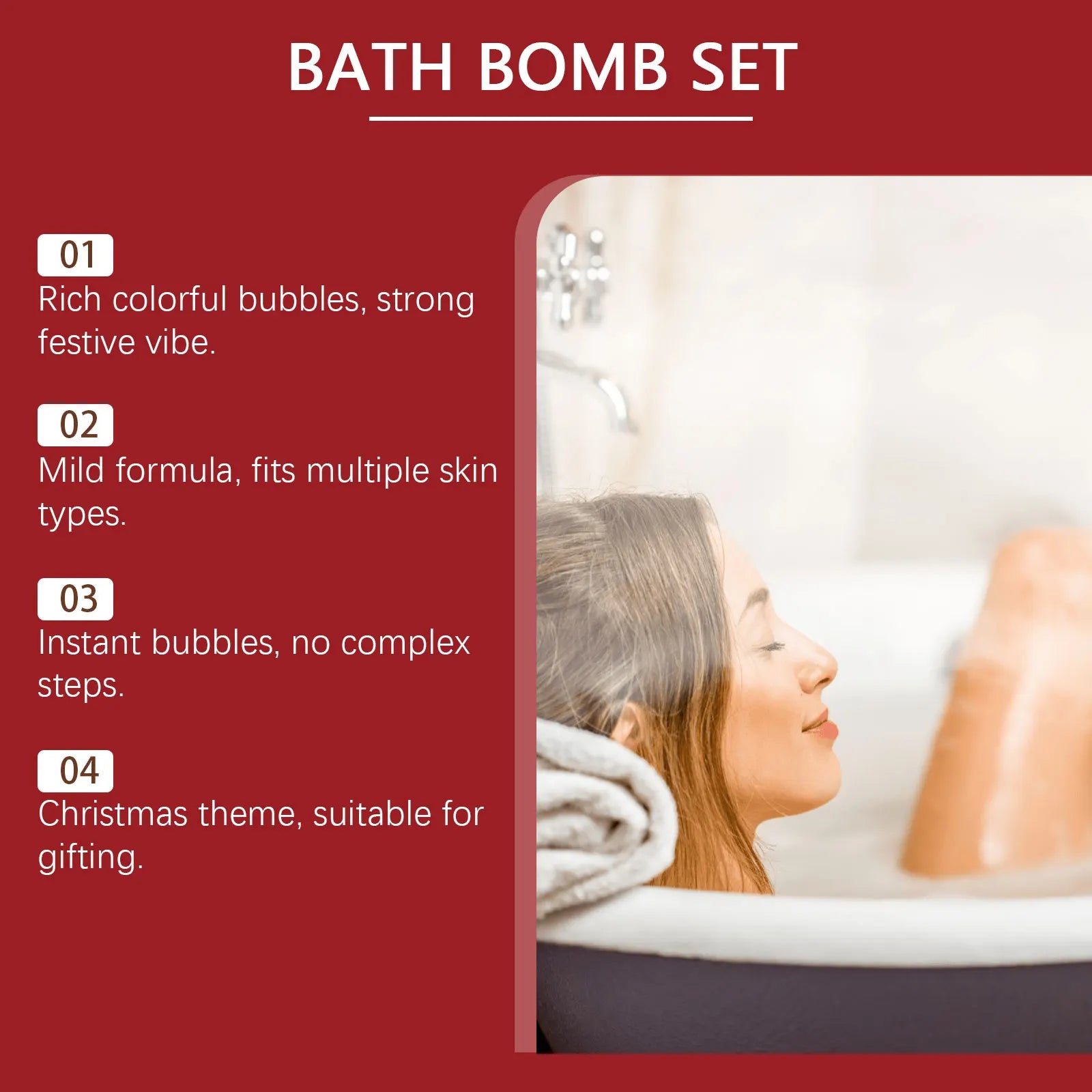 Childrens Bath Bombs and Scented Bath Balls for Relaxing Body and Mind - 4