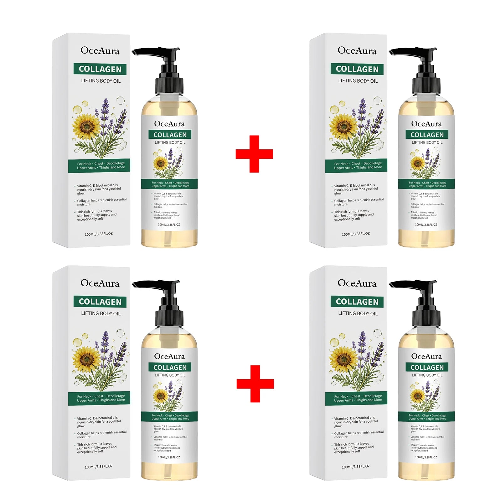Collagen Body Oil and Skin Firming Serum for Daily Moisturizing and Hydration - 14