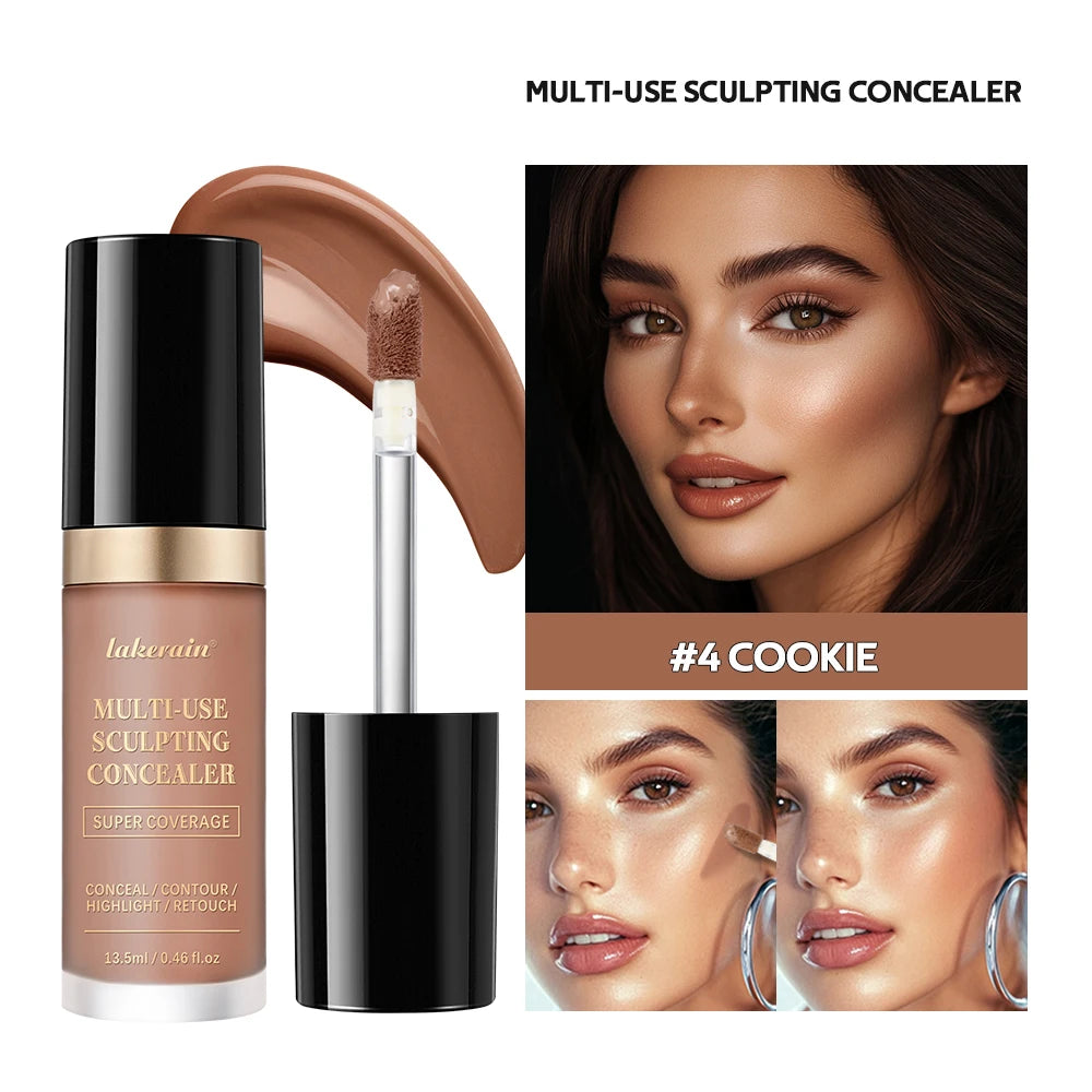 Multi Use Sculpting Concealer and Face Contour Cream for Flawless Makeup - 21