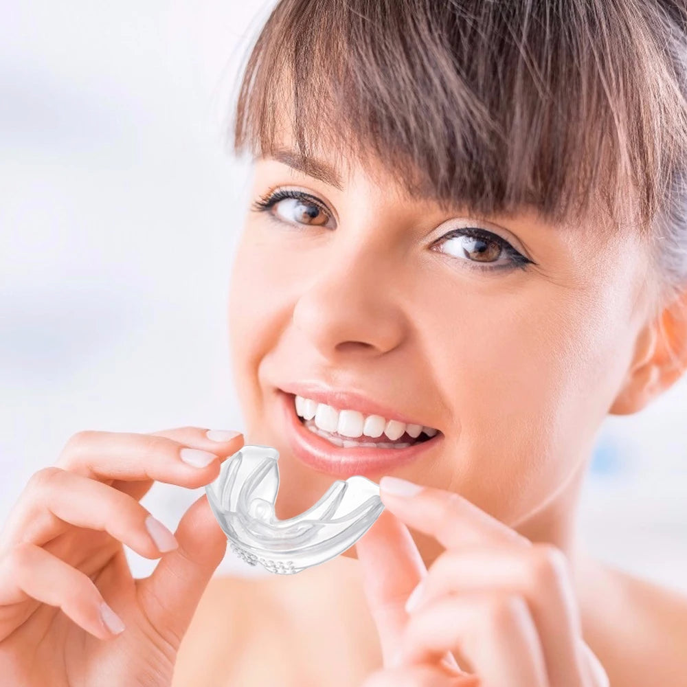Dental Braces and Teeth Trainer Alignment Mouthpiece for Adult Orthodontic Correction - 4