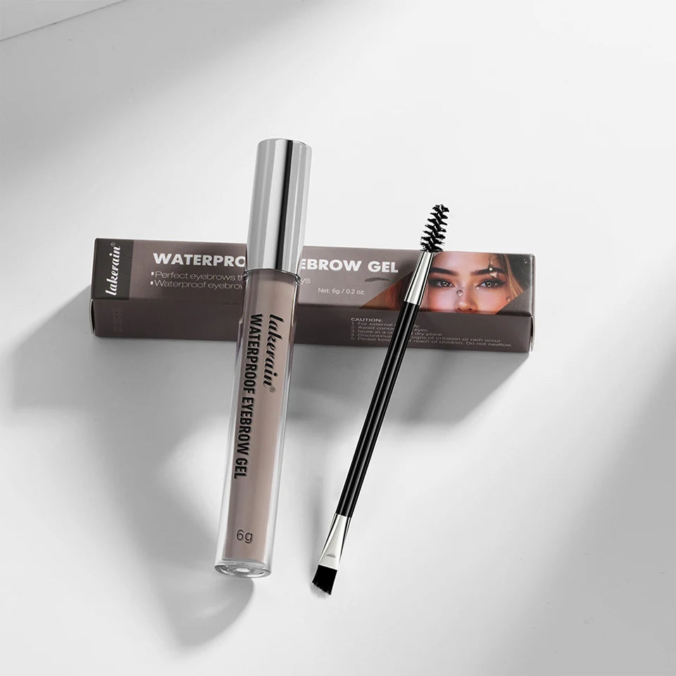 Waterproof Eyebrow Gel and Tinted Brow Enhancer for All Day Natural Looking Brows