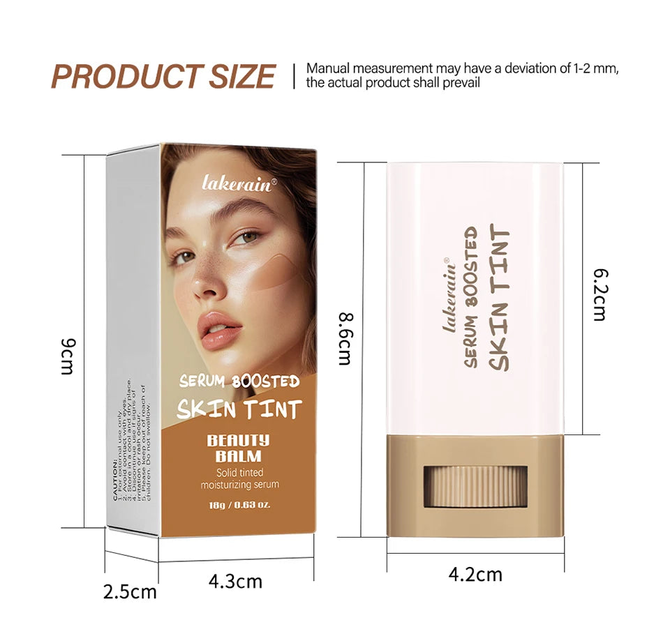 Foundation Stick and Pressed Powder Set for Daily Makeup and Holiday Gifting - 16