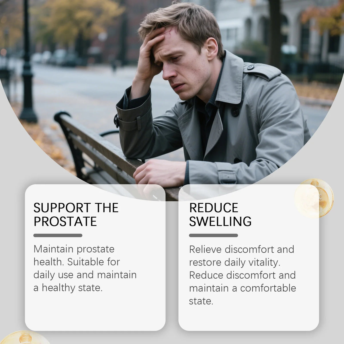 Nasal Sniffing Stick and Apis Venom Inhaler for Men Seeking Daily Wellness Support