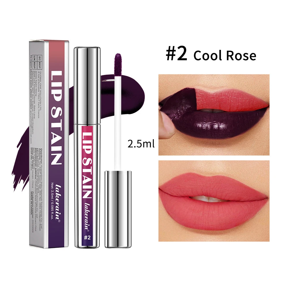 Peel Off Lip Stain and Long Lasting Matte Lip Tint for Daily Wear and Events