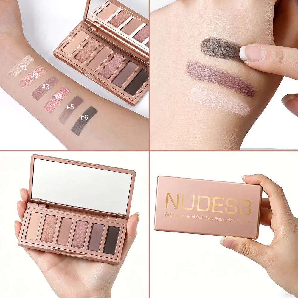 Eyeshadow Palette and Makeup Kit for Daily Natural Looks and Evening Glamour - 5