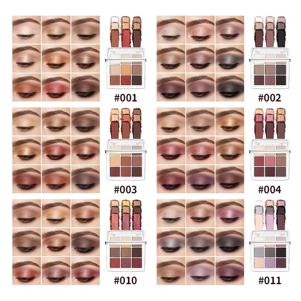 Artist Eyeshadow Palette and Cosmetic Makeup Kit for Daily and Party Looks - 8