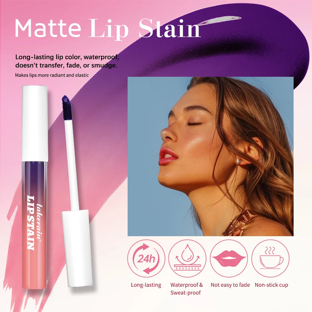 Peel Off Lip Stain and Transfer Proof Lip Tint for Long Lasting Matte Finish - 2