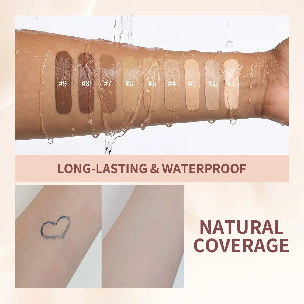 Matte Foundation and Liquid Face Makeup for Long Lasting Daily Skin Coverage