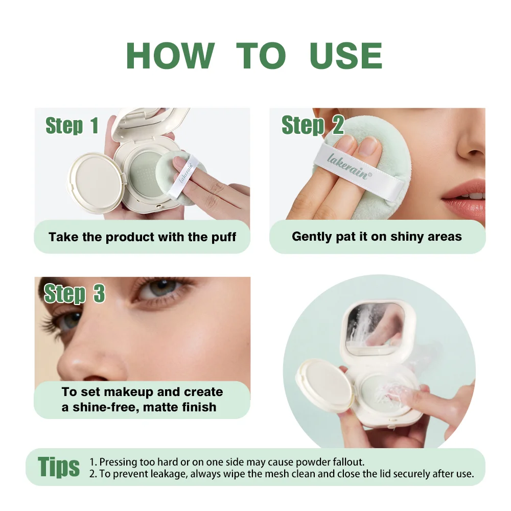 Neo Blurring Powder and Matte Finishing Makeup for a Flawless Shine Free Look