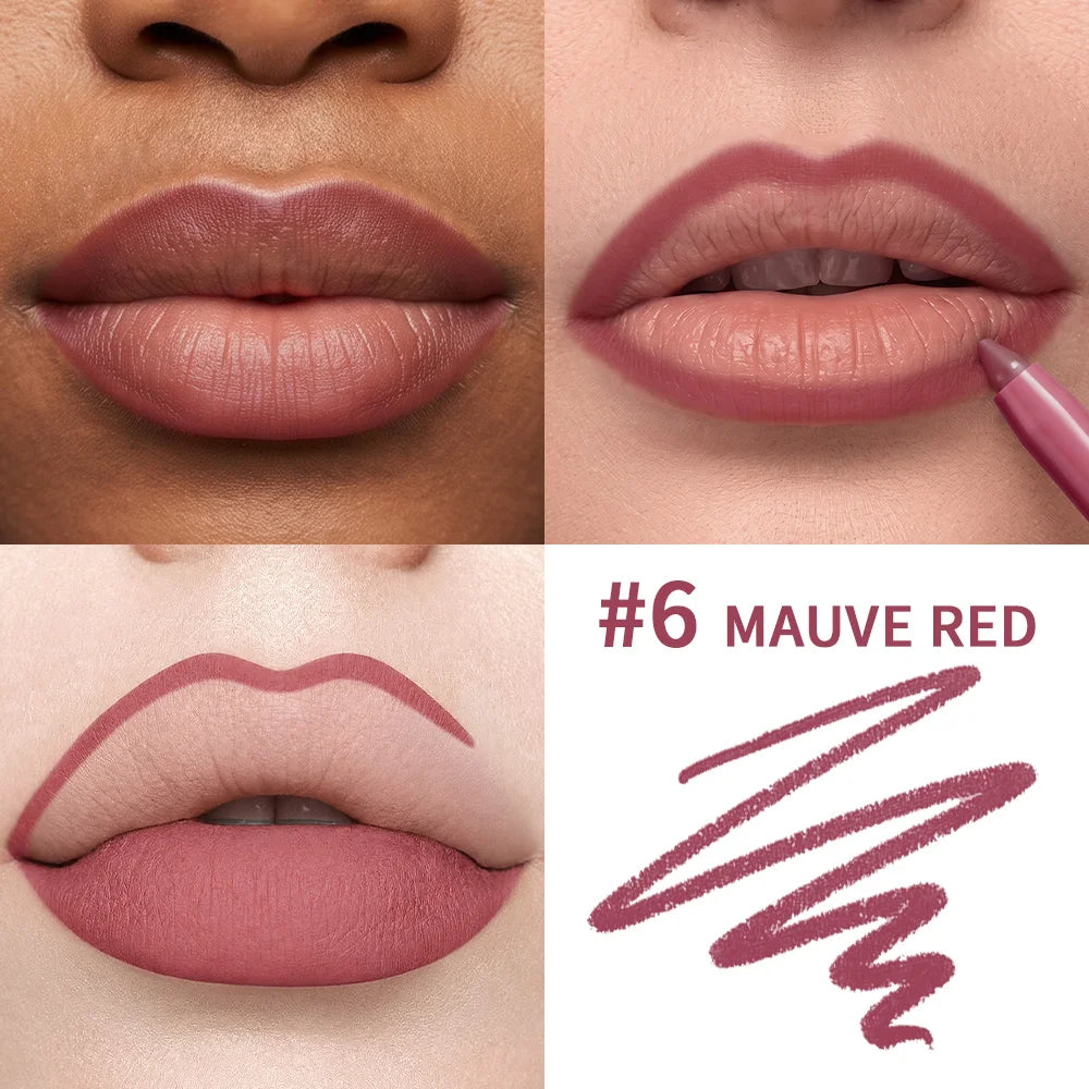 Stain Lip Liner and Matte Contour Pen for Defined Lips and Long Lasting Wear - 3