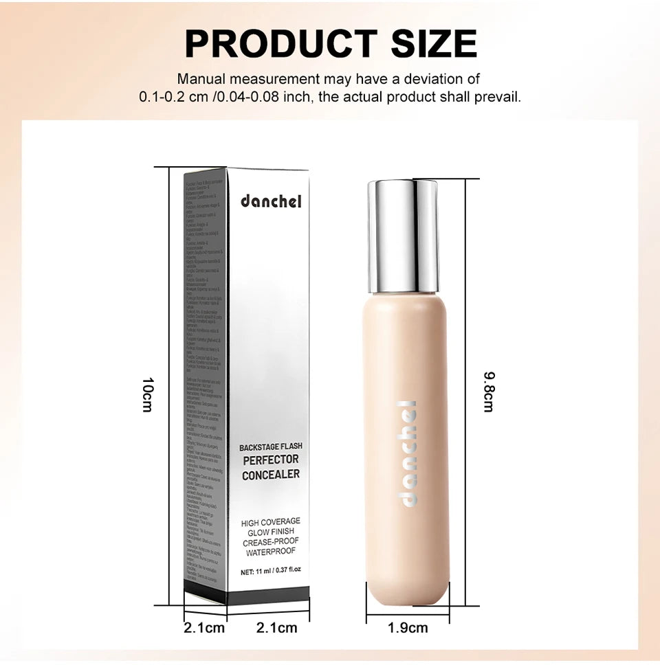 Liquid Concealer and Blemish Spot Corrector for Professional Face Body Makeup - 16