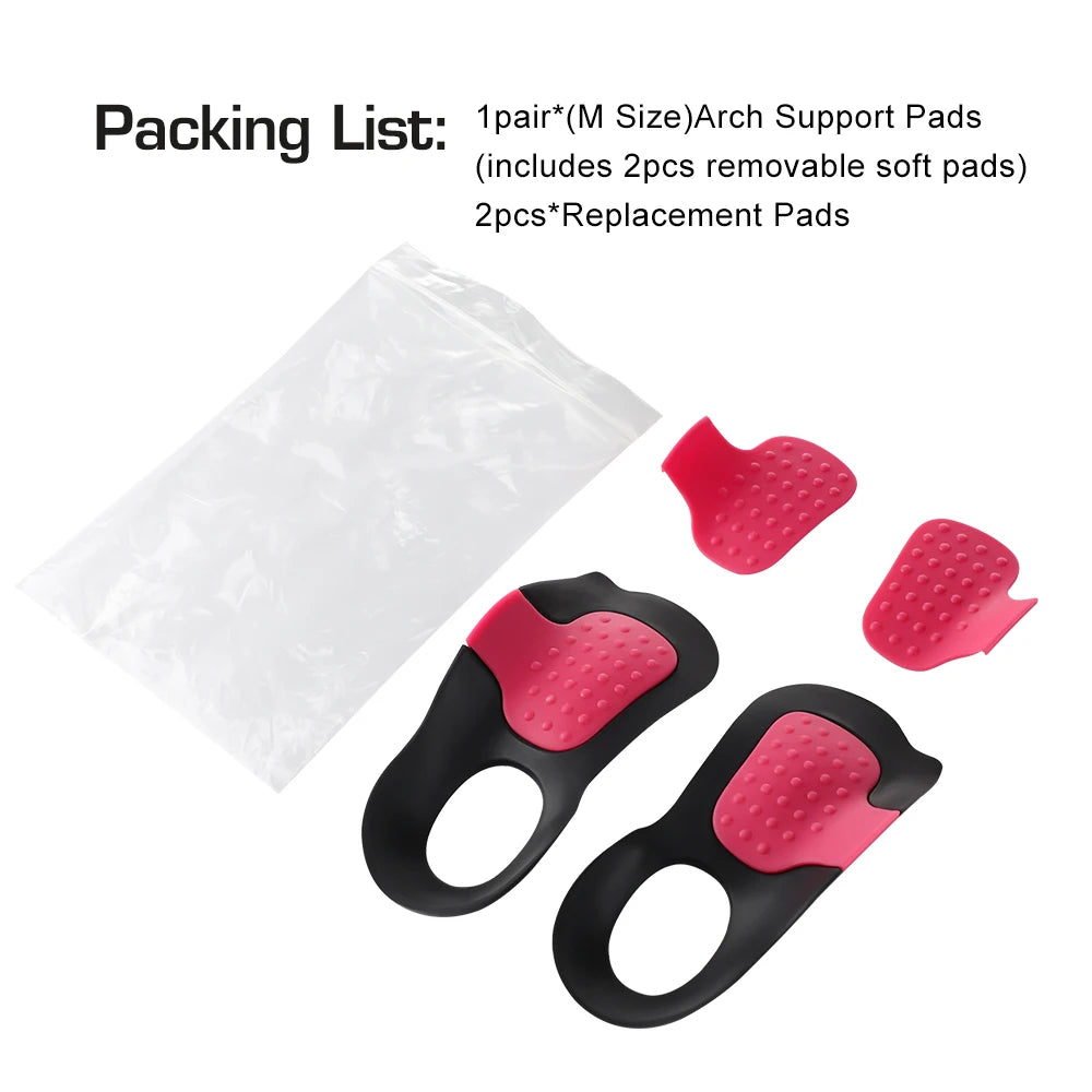 Orthopedic Arch Support Pads and Flat Foot Insoles for Daily Pain Relief