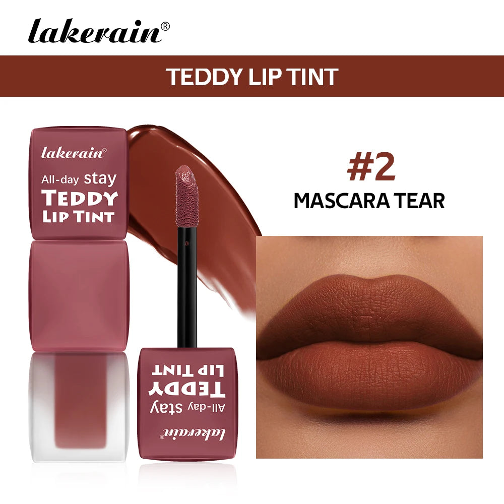 Teddy Lip Tint and Matte Liquid Lipstick for long lasting waterproof natural makeup - 20