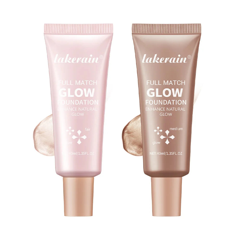 Liquid Glow Foundation and Radiant Skin Enhancer for Natural Daily Makeup Looks - 22