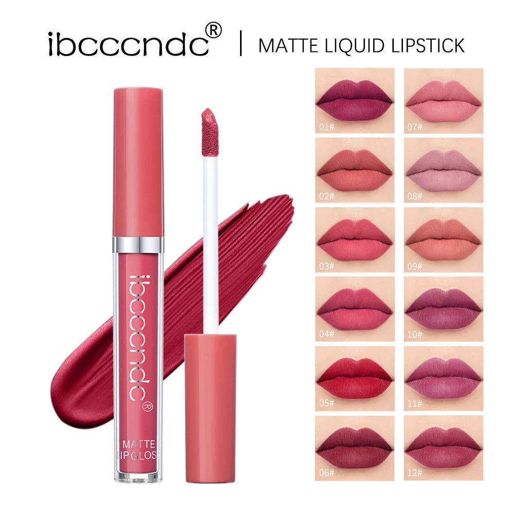 Matte Velvet Lip Gloss and Liquid Lipstick for long lasting everyday makeup wear - 1