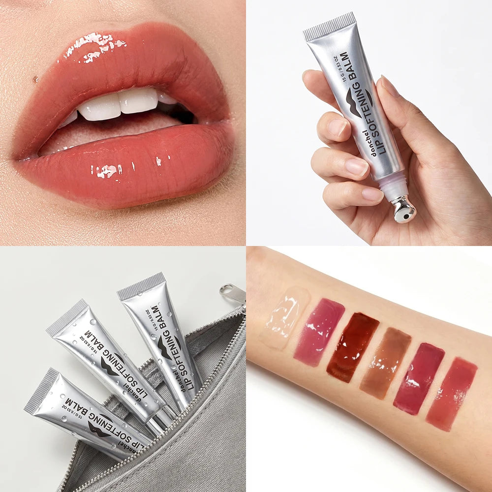 Lip Softening Balm and Hydrating Tinted Gloss for Smooth and Nourished Daily Lips