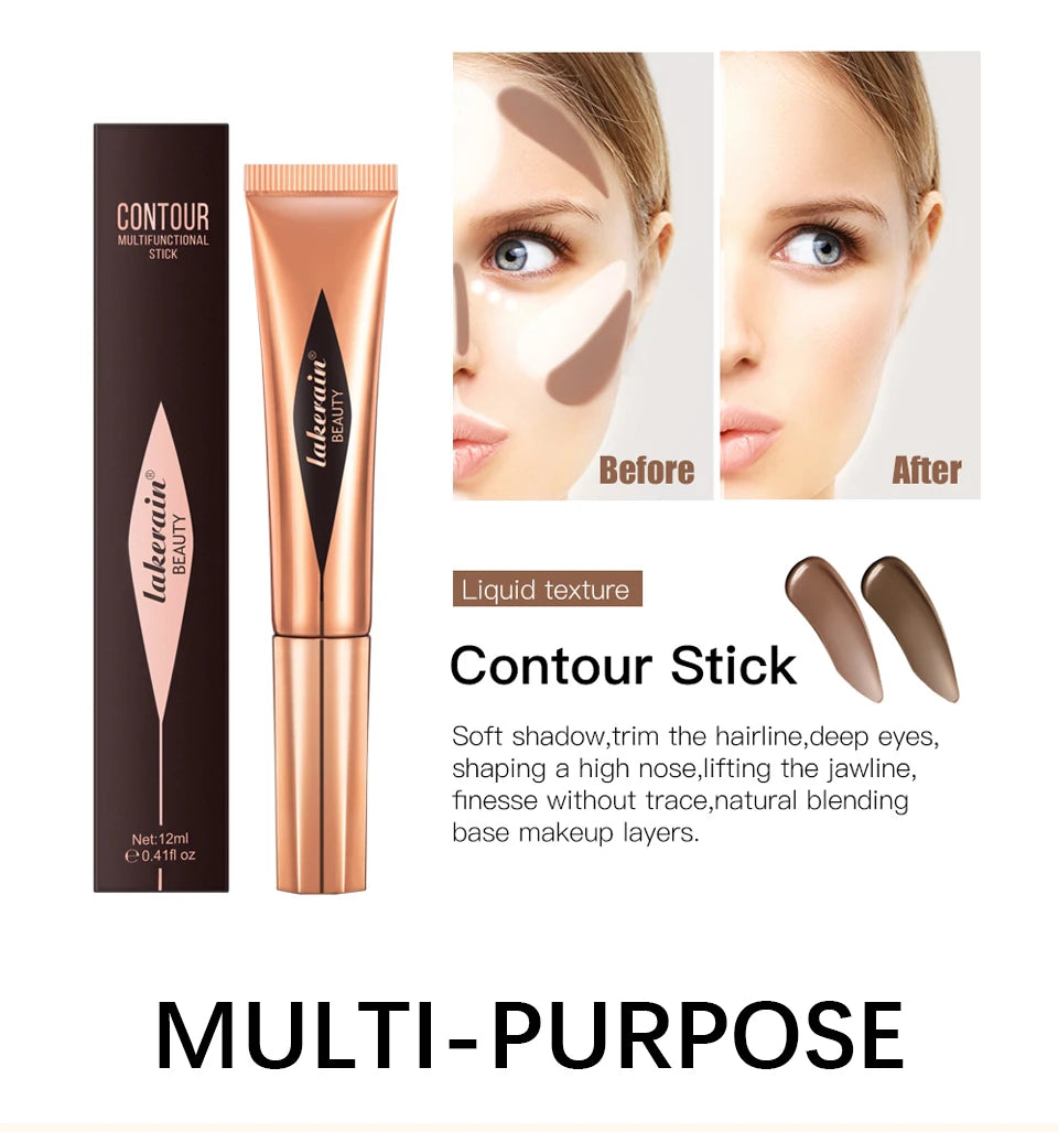 Liquid Face Bronzer and Makeup Contouring Wand for Daily Beauty Routines