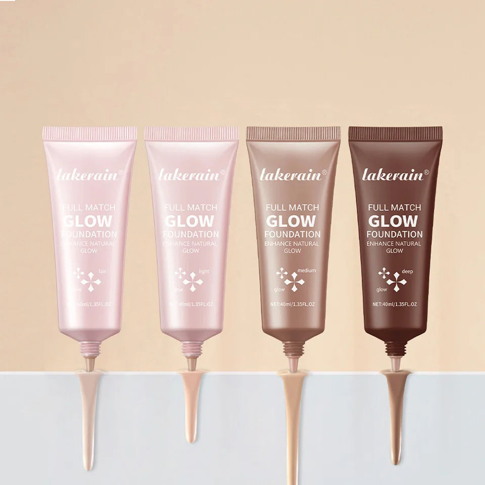 Liquid Glow Foundation and Radiant Skin Enhancer for Natural Daily Makeup Looks
