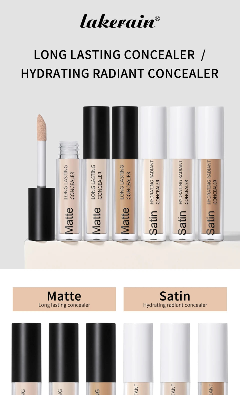 Liquid Concealer and Full Coverage Makeup for Flawless Daily Skin Perfection