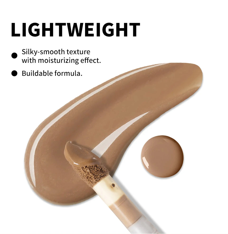 Multi Use Bronzing Serum and Liquid Face Foundation for Daily Makeup and Contouring