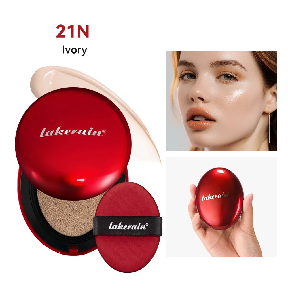 Air Cushion Foundation and CC Cream Concealer for Daily Flawless Skin Makeup - 21