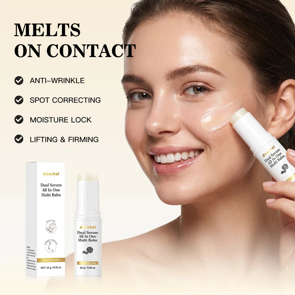 Vitamin C Balm Stick and Multi Purpose Moisturizer for Daily Facial Skincare