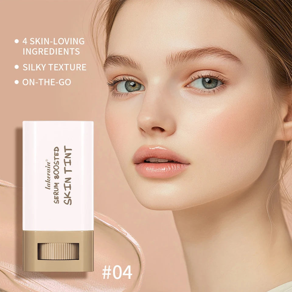 Foundation Stick and Pressed Powder Set for Daily Makeup and Holiday Gifting - 10