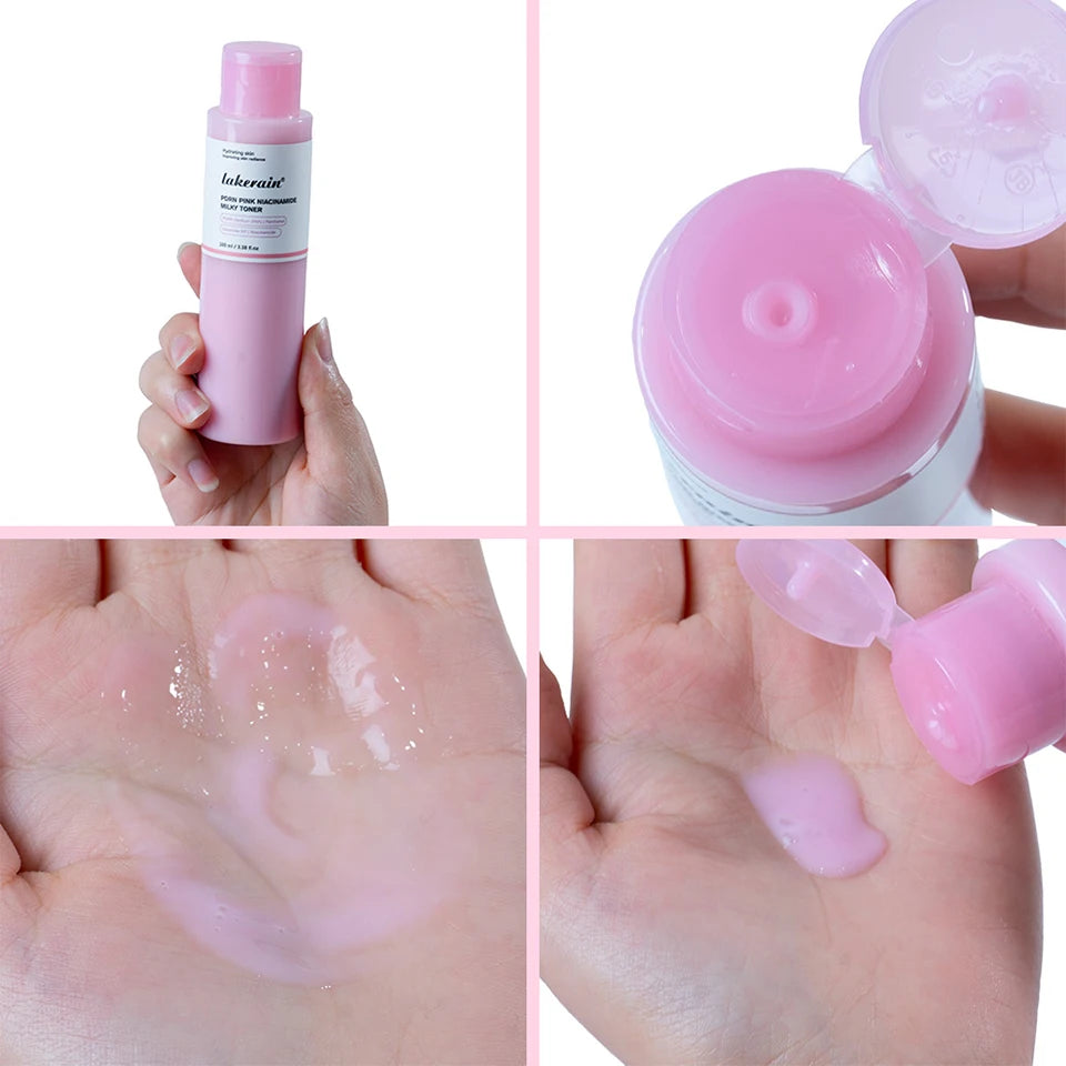 PDRN Niacinamide Toner and Moisturizing Facial Lotion for Daily Skin Hydration