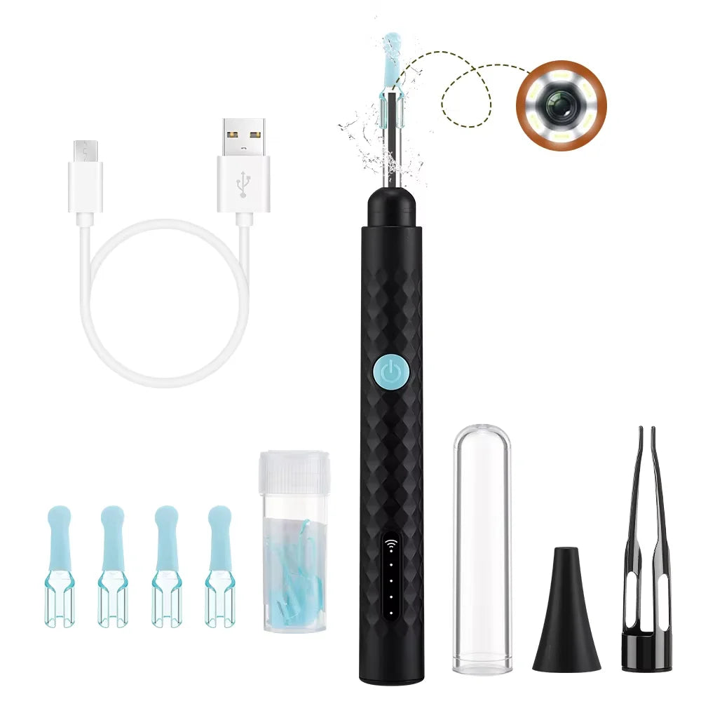 Visual Ear Wax Cleaner and Otoscope Camera for Safe Home Ear Canal Cleaning - 19