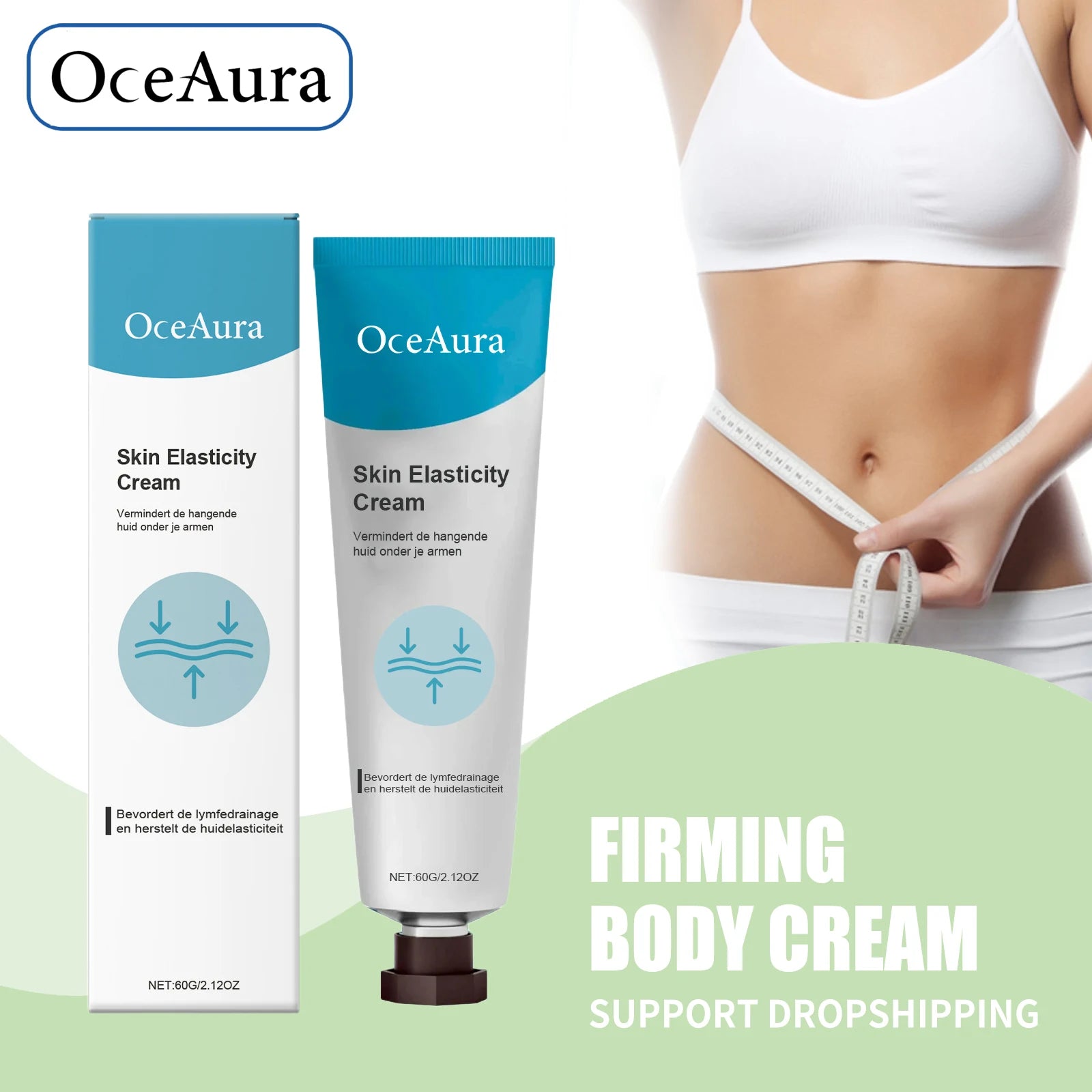 Skin Firming Cream and Body Tightening Lotion for Sagging Skin and Body Contouring - 1