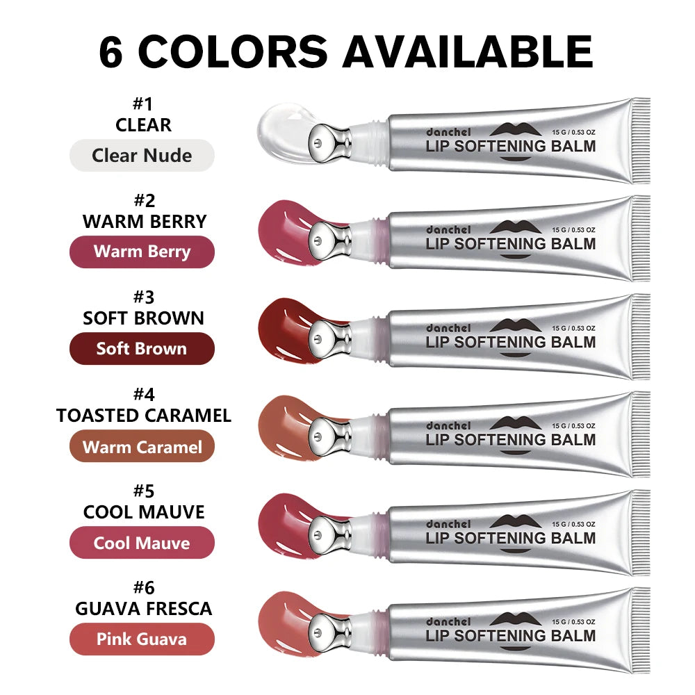 Lip Softening Balm and Hydrating Tinted Gloss for Smooth and Nourished Lips