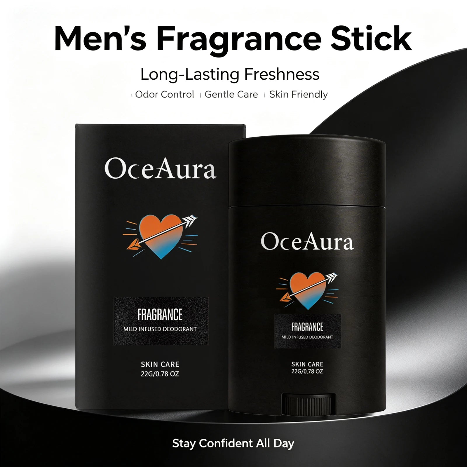 Men Solid Deodorant Stick and Underarm Odor Control for Daily Freshness - 1