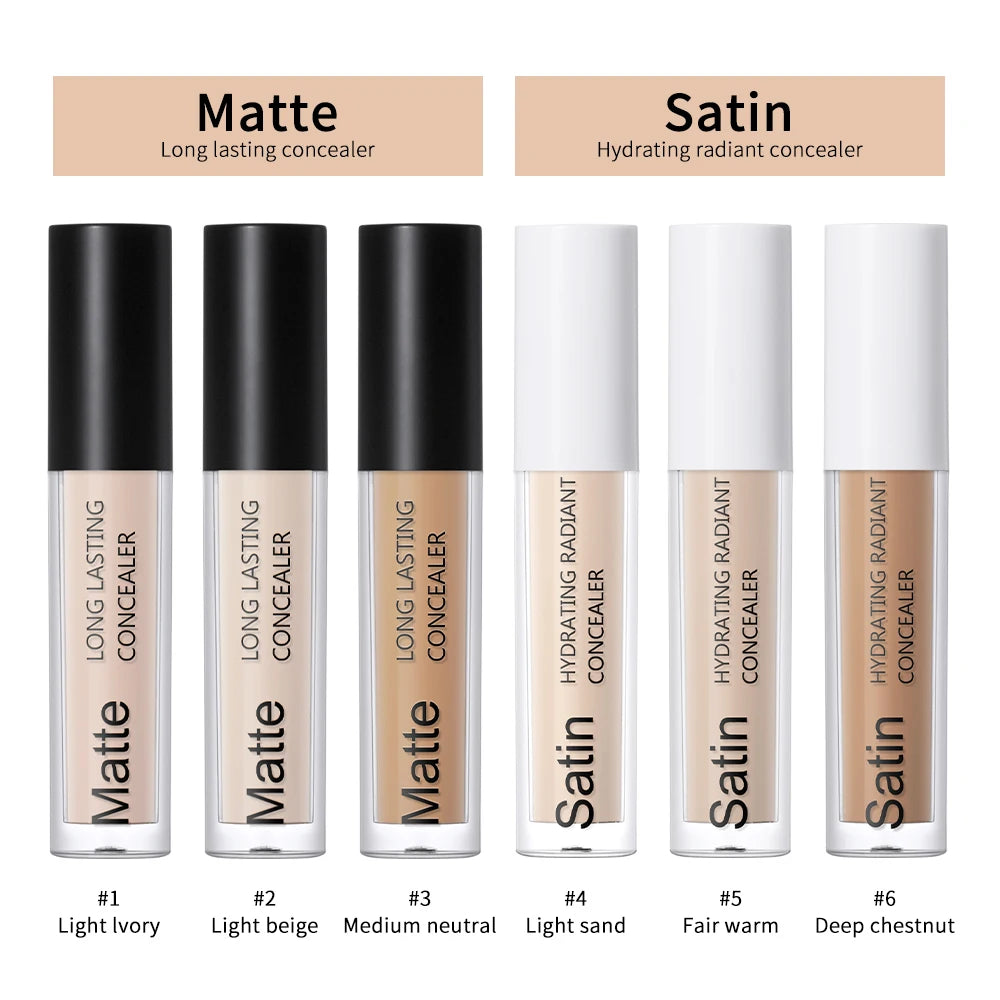 Liquid Concealer and Full Coverage Makeup for Flawless Daily Skin Perfection