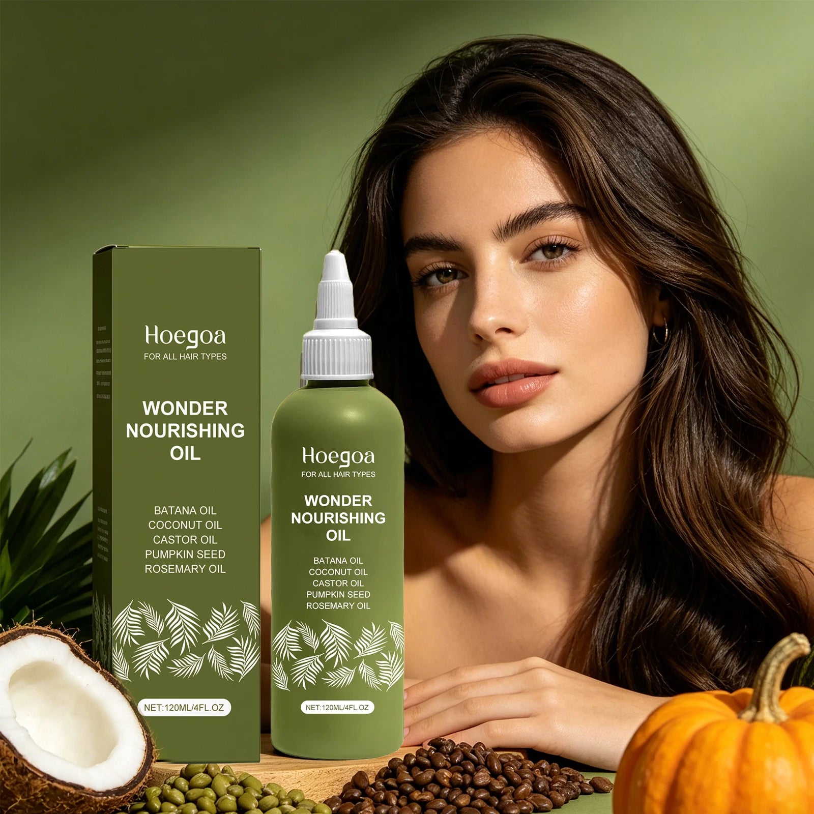 Nourishing Hair Oil and Scalp Treatment for Dry Damaged Hair Growth Repair - 9