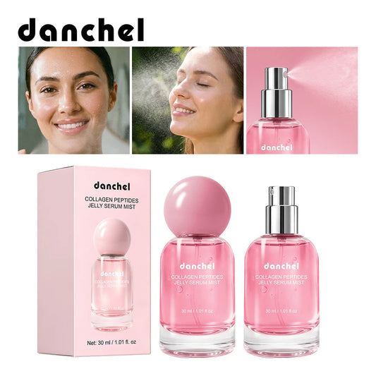 Collagen Peptides Jelly Serum Mist and Hydrating Face Spray for Radiant Daily Care