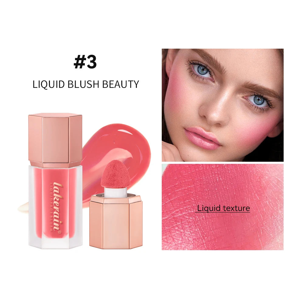 Liquid Blush and Cream Face Tint for a Natural Long Lasting Matte Makeup Glow